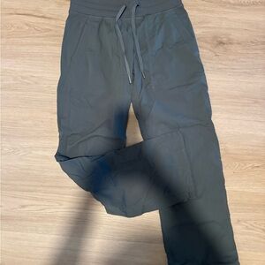 lululemon athletica Dance studio mid-rise pant regular palm deco color
